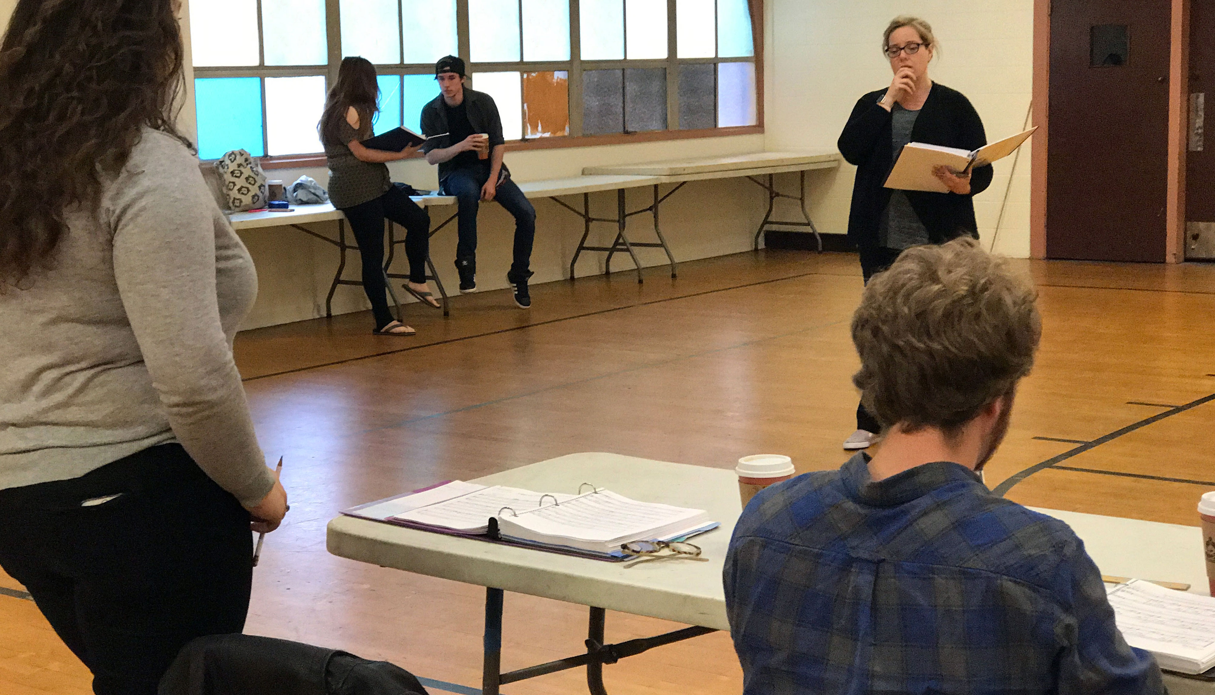 Rehearsal for Next to Normal, 2017